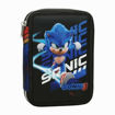 Picture of SONIC 2 ZIP FILLED PENCIL CASE